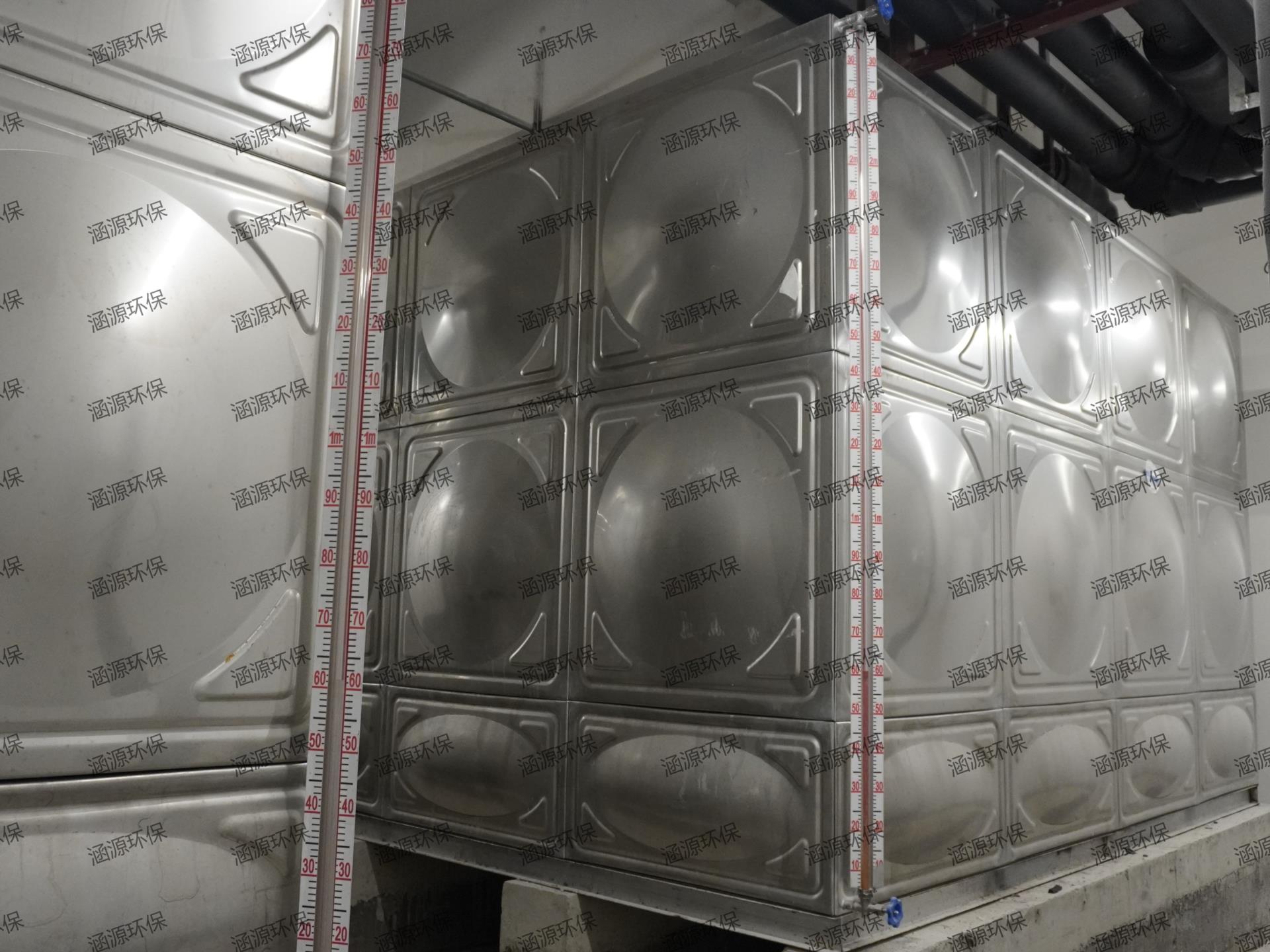 商業(yè)寫(xiě)字樓不銹鋼生活水箱